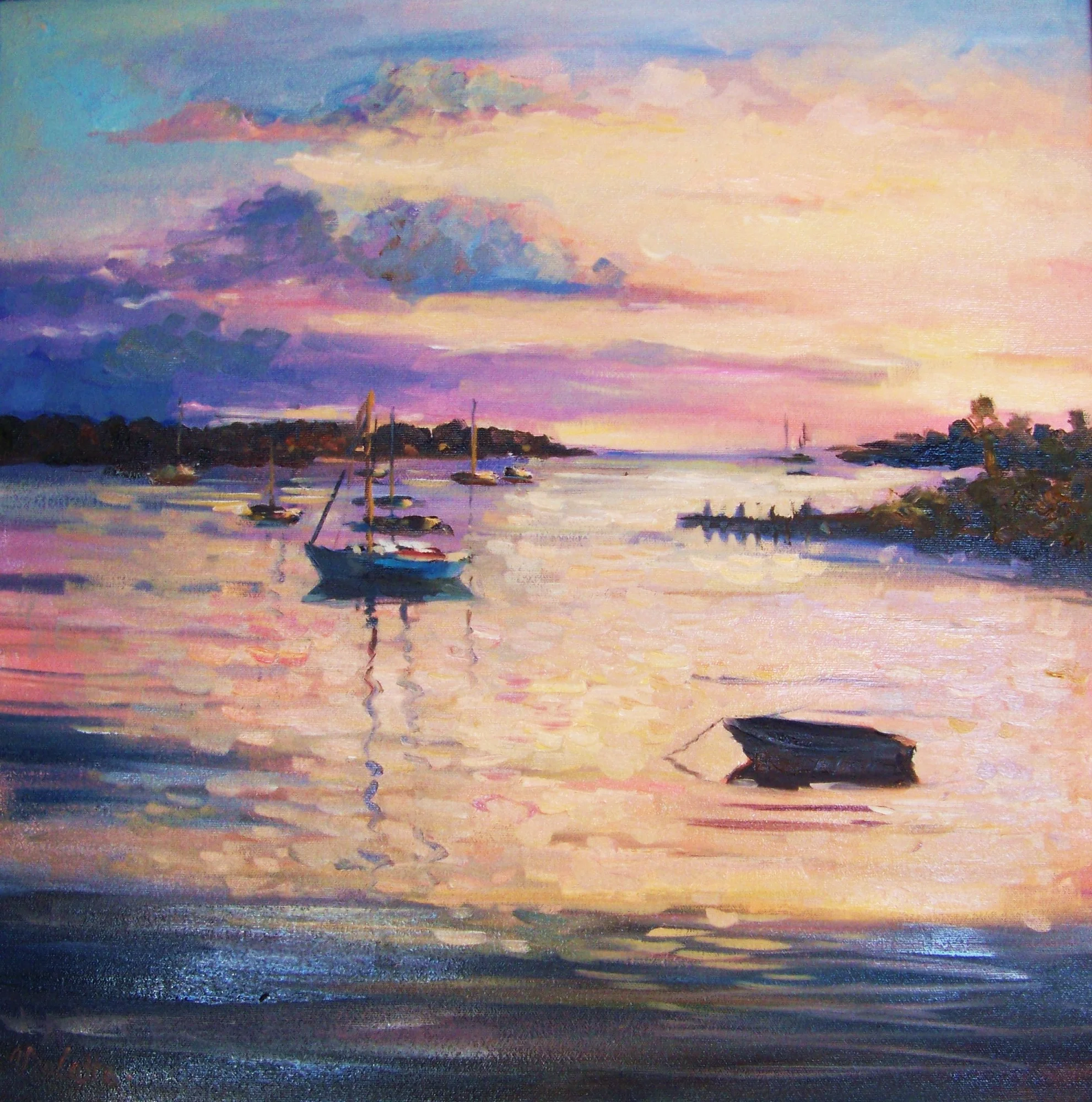 Oil paintings by Violetta Chandler — work 37