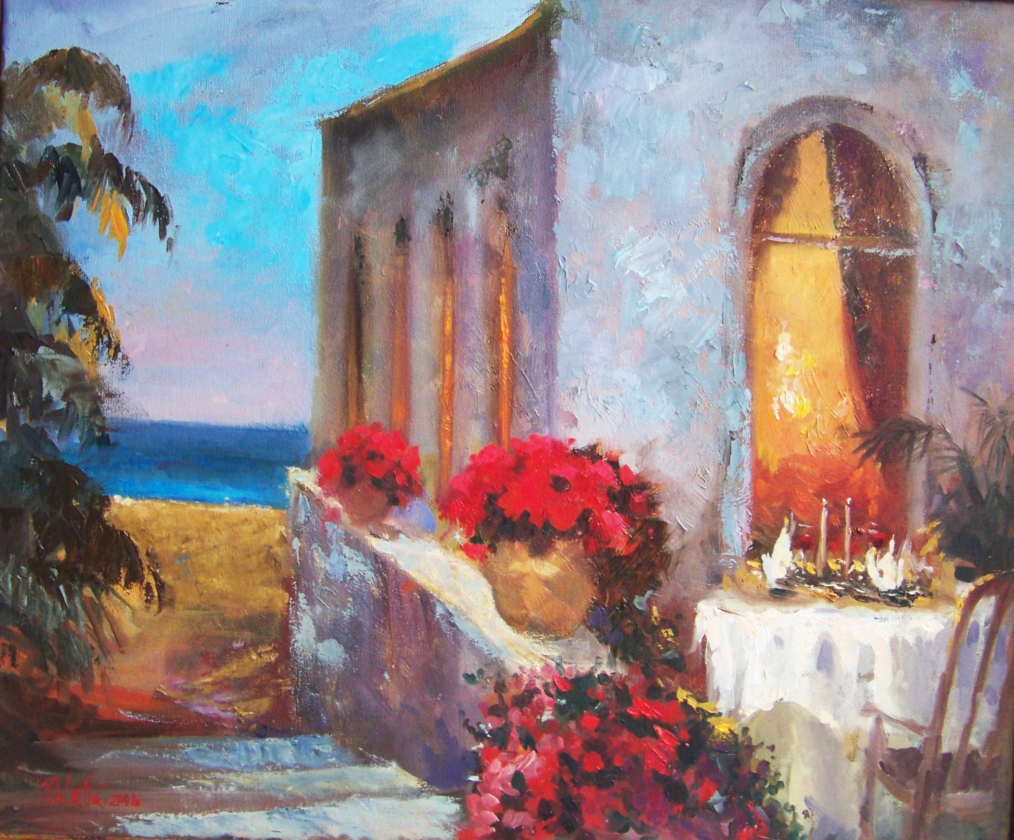 Oil paintings by Violetta Chandler — work 28