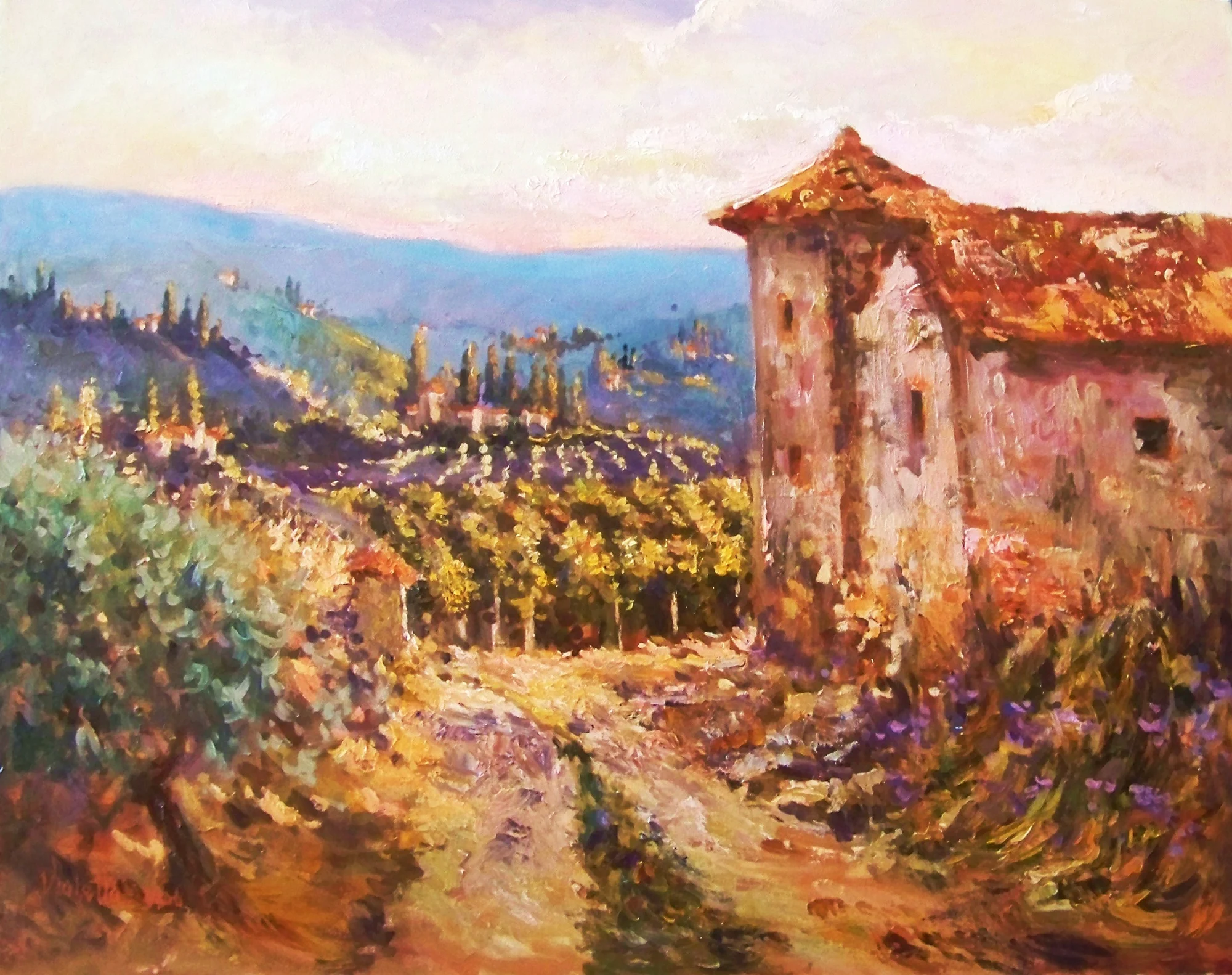 Oil paintings by Violetta Chandler — work 17