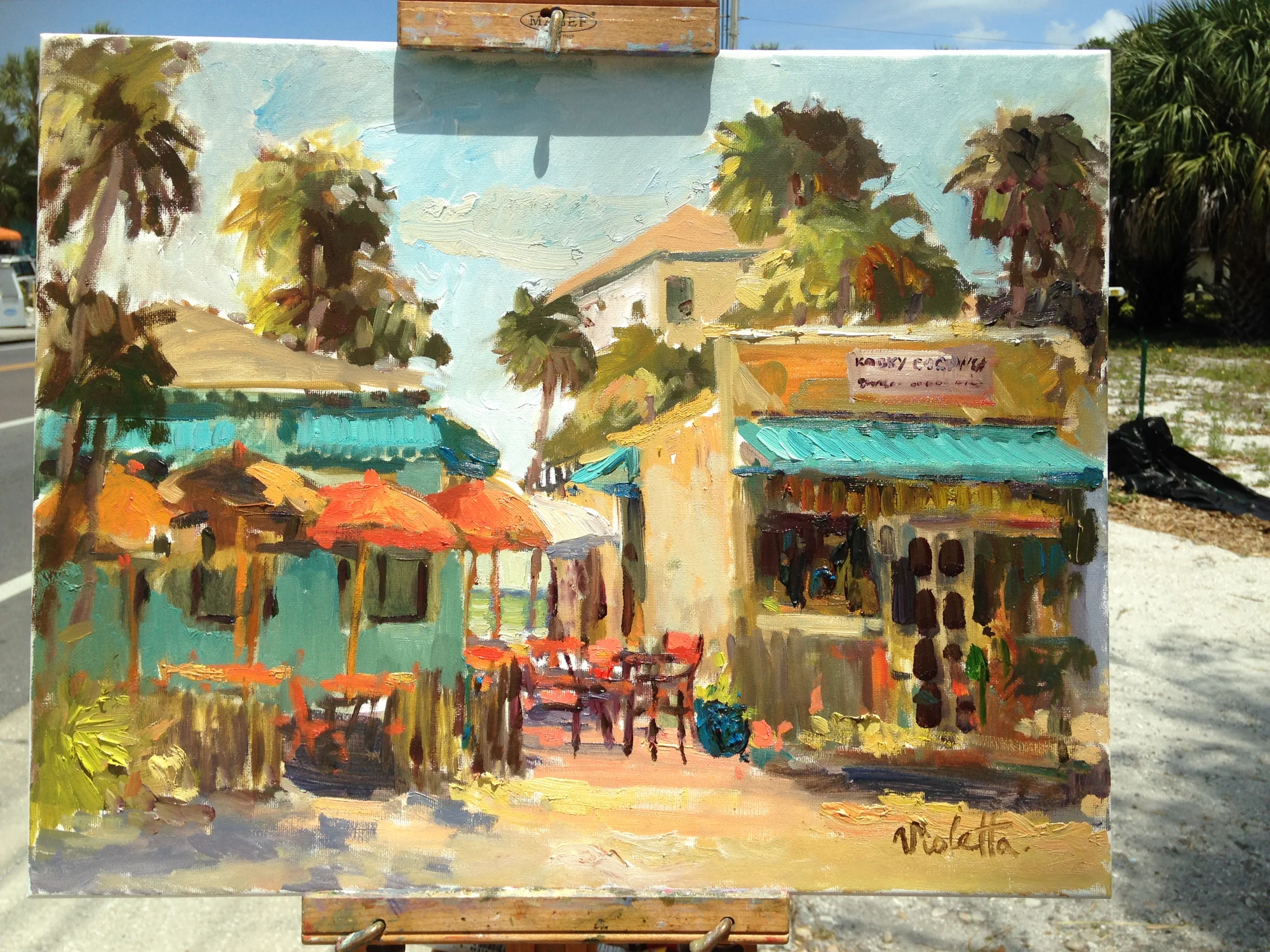 Oil paintings by Violetta Chandler — work 69