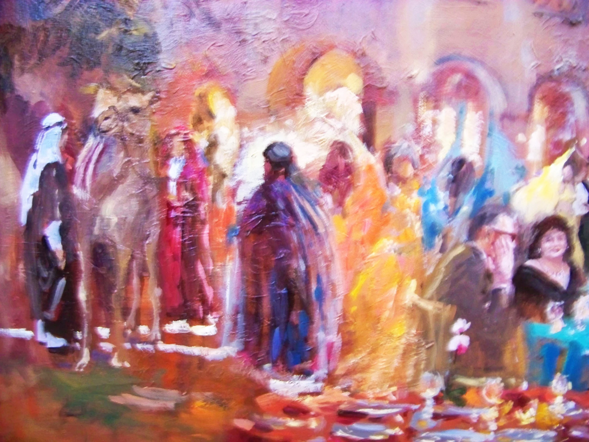 Live event painting by Violetta Chandler — work 23