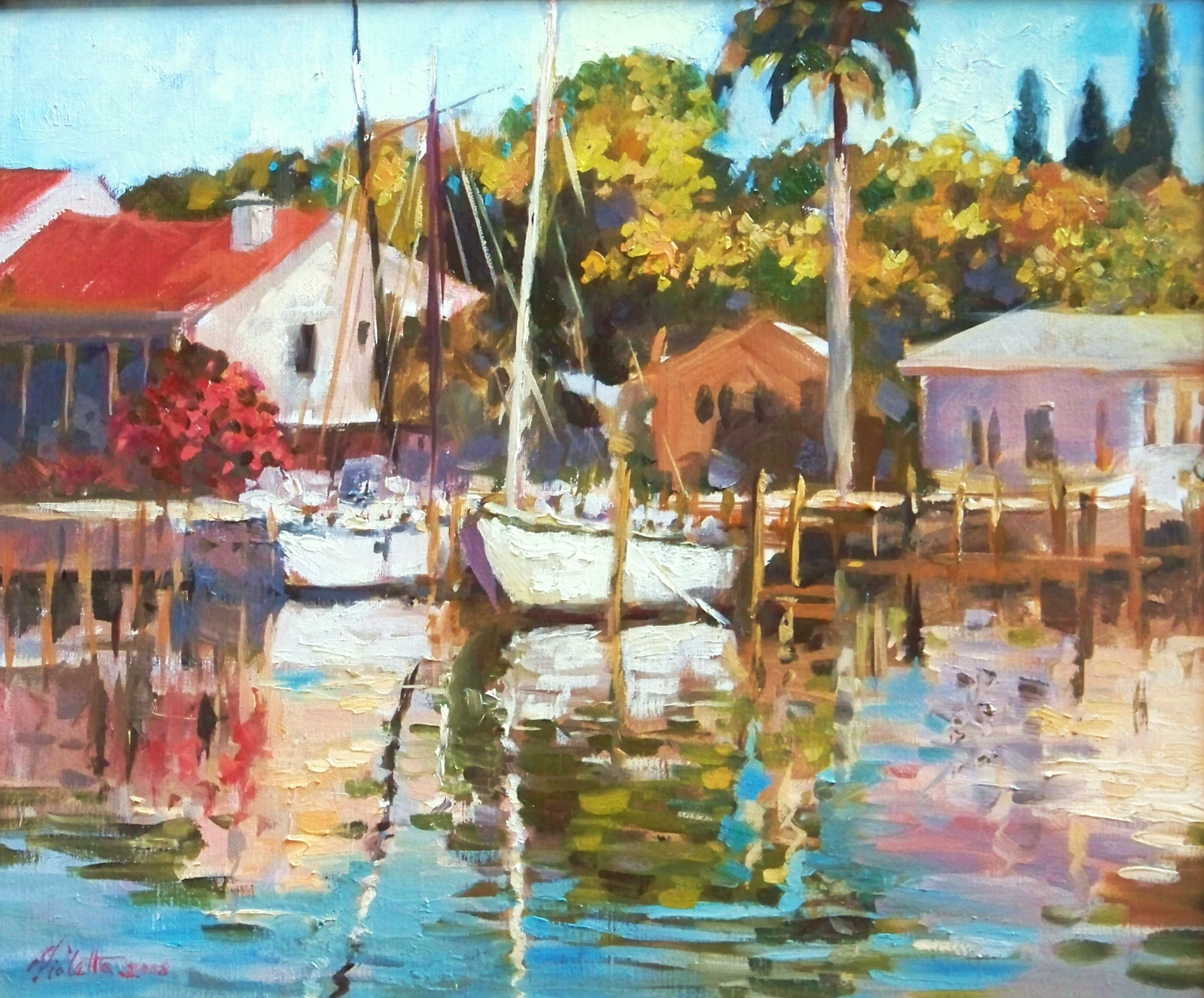 Oil paintings by Violetta Chandler — work 29