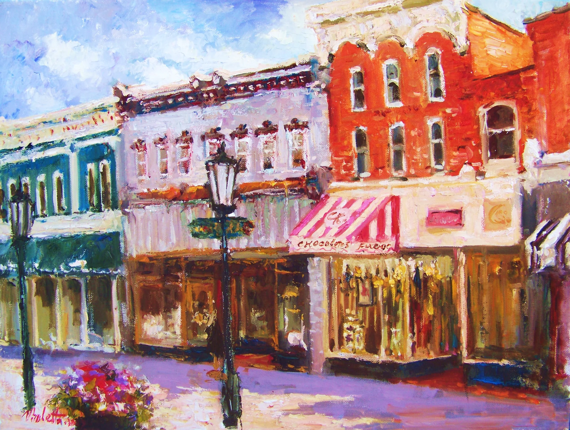 Oil paintings by Violetta Chandler — work 39