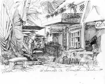 Pen & ink by Violetta Chandler — work 02