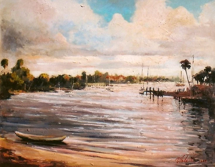 Oil paintings by Violetta Chandler — work 79