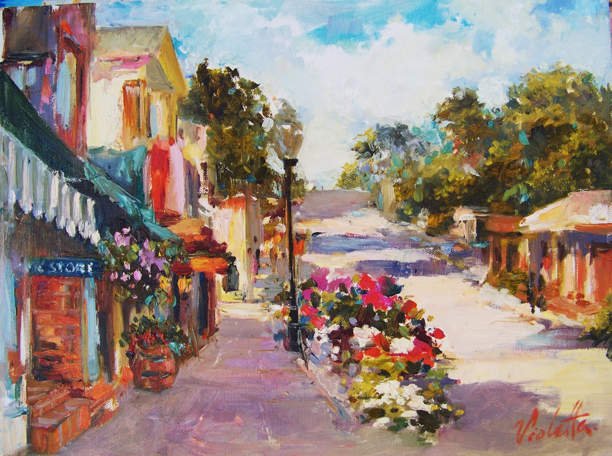 Oil paintings by Violetta Chandler — work 56