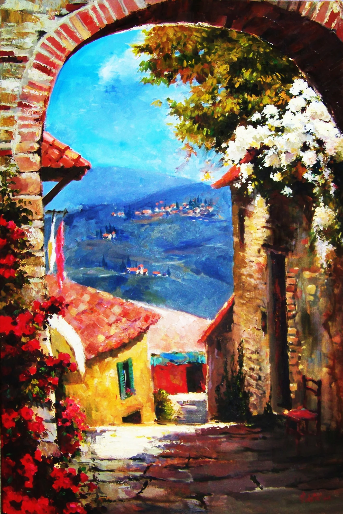 Oil paintings by Violetta Chandler — work 01