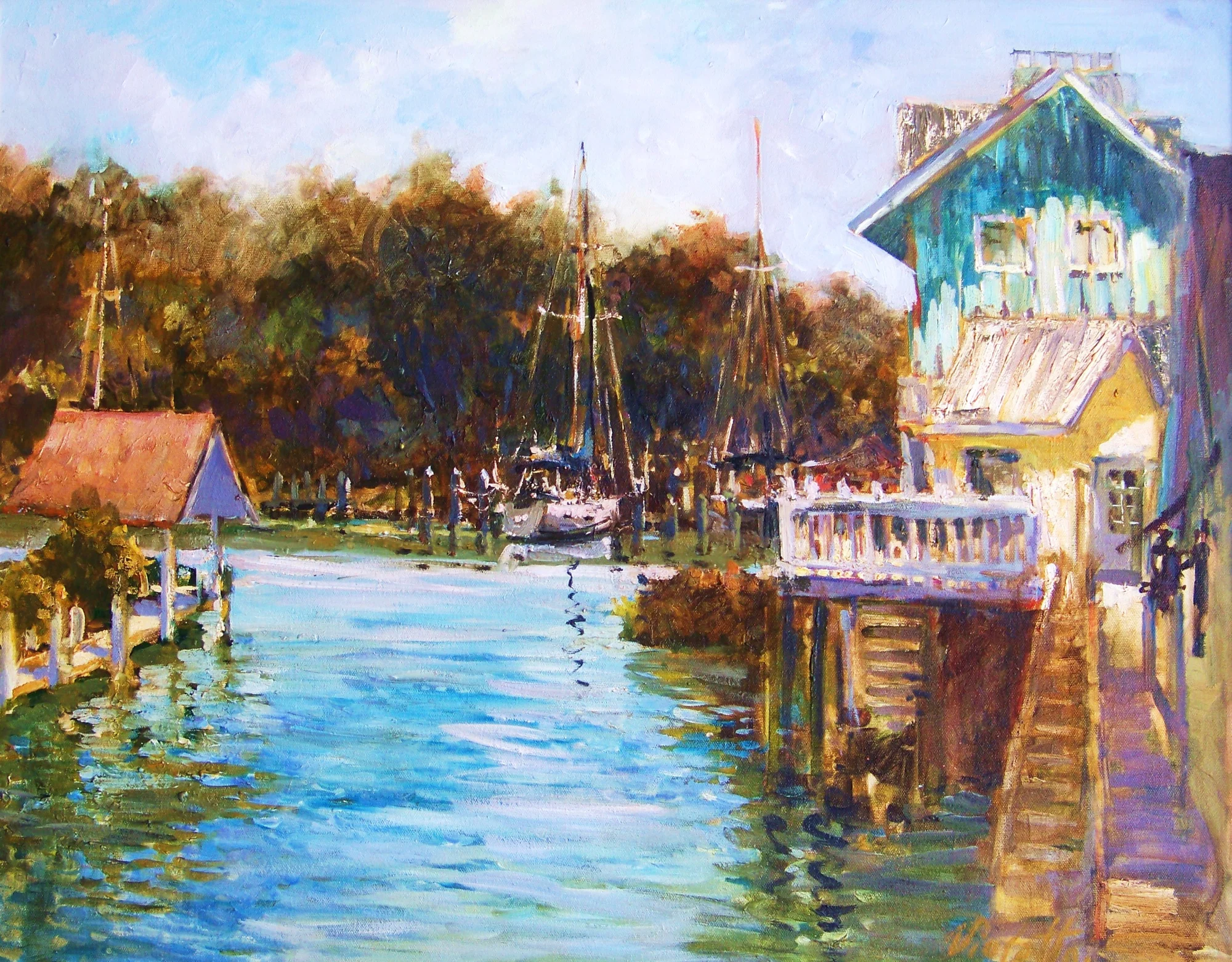 Oil paintings by Violetta Chandler — work 31