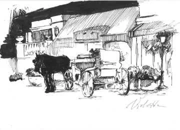 Pen & ink by Violetta Chandler — work 01