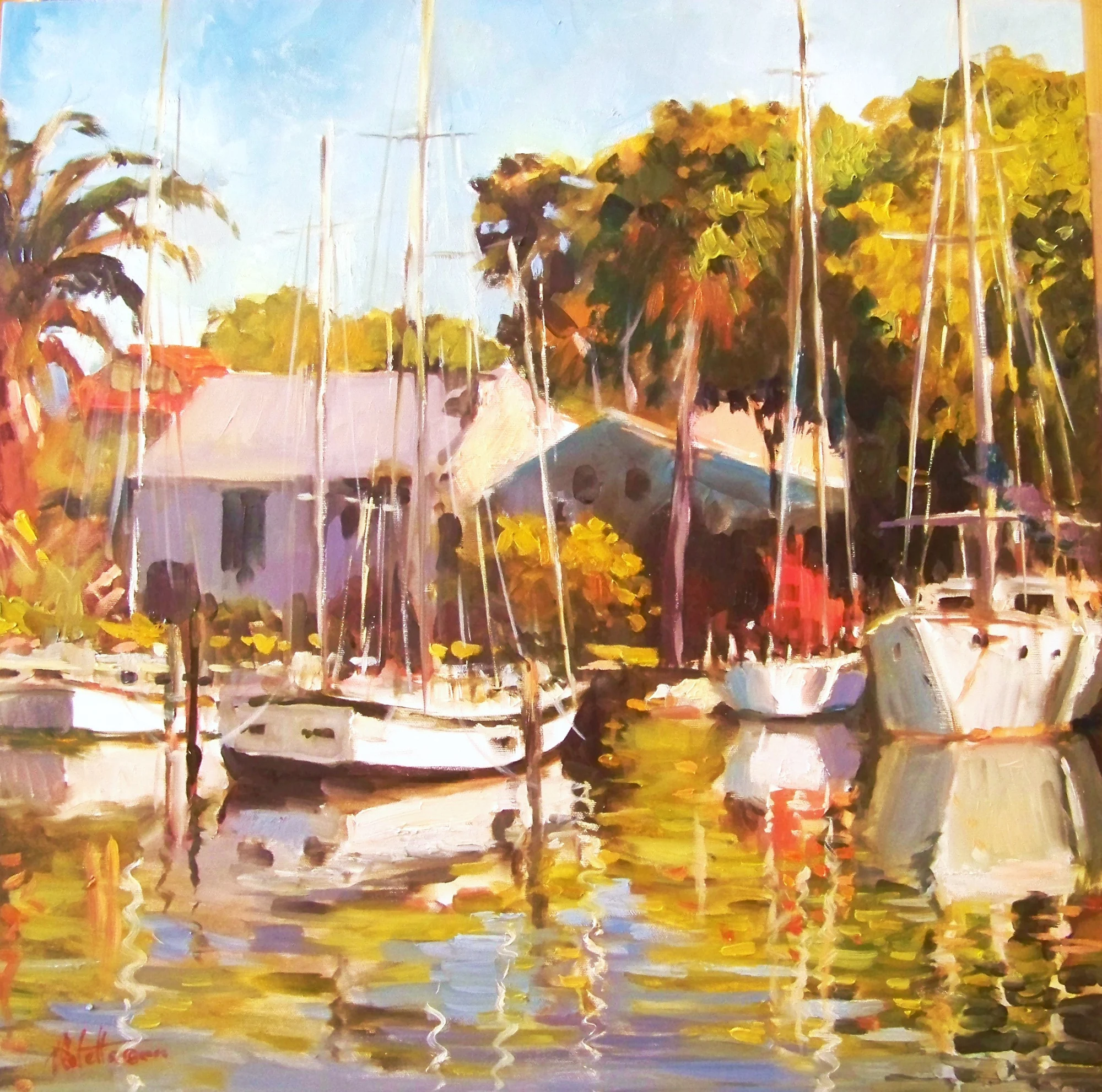 Oil paintings by Violetta Chandler — work 32