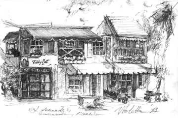 Pen & ink by Violetta Chandler — work 08