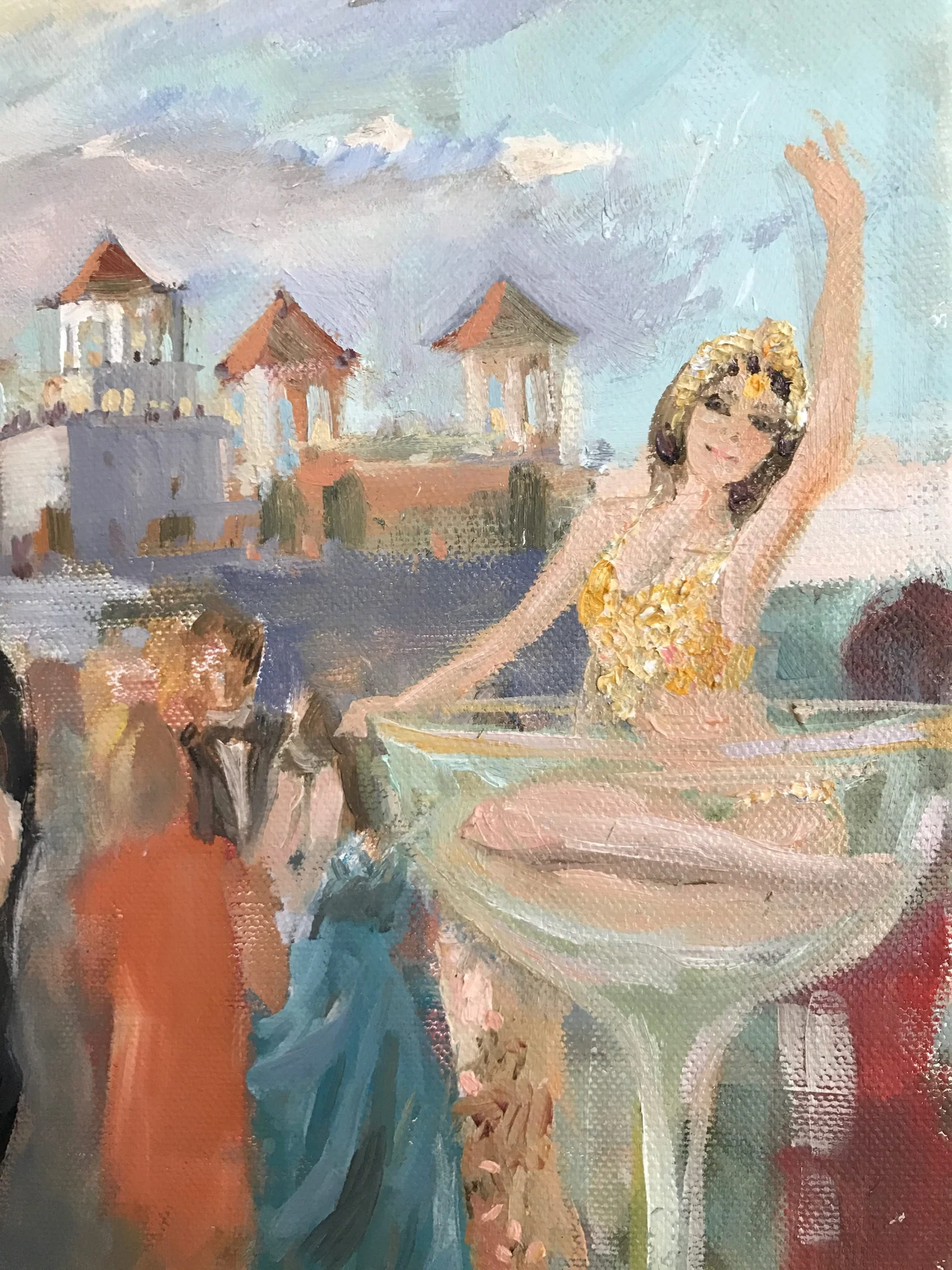 Live event painting by Violetta Chandler — work 29